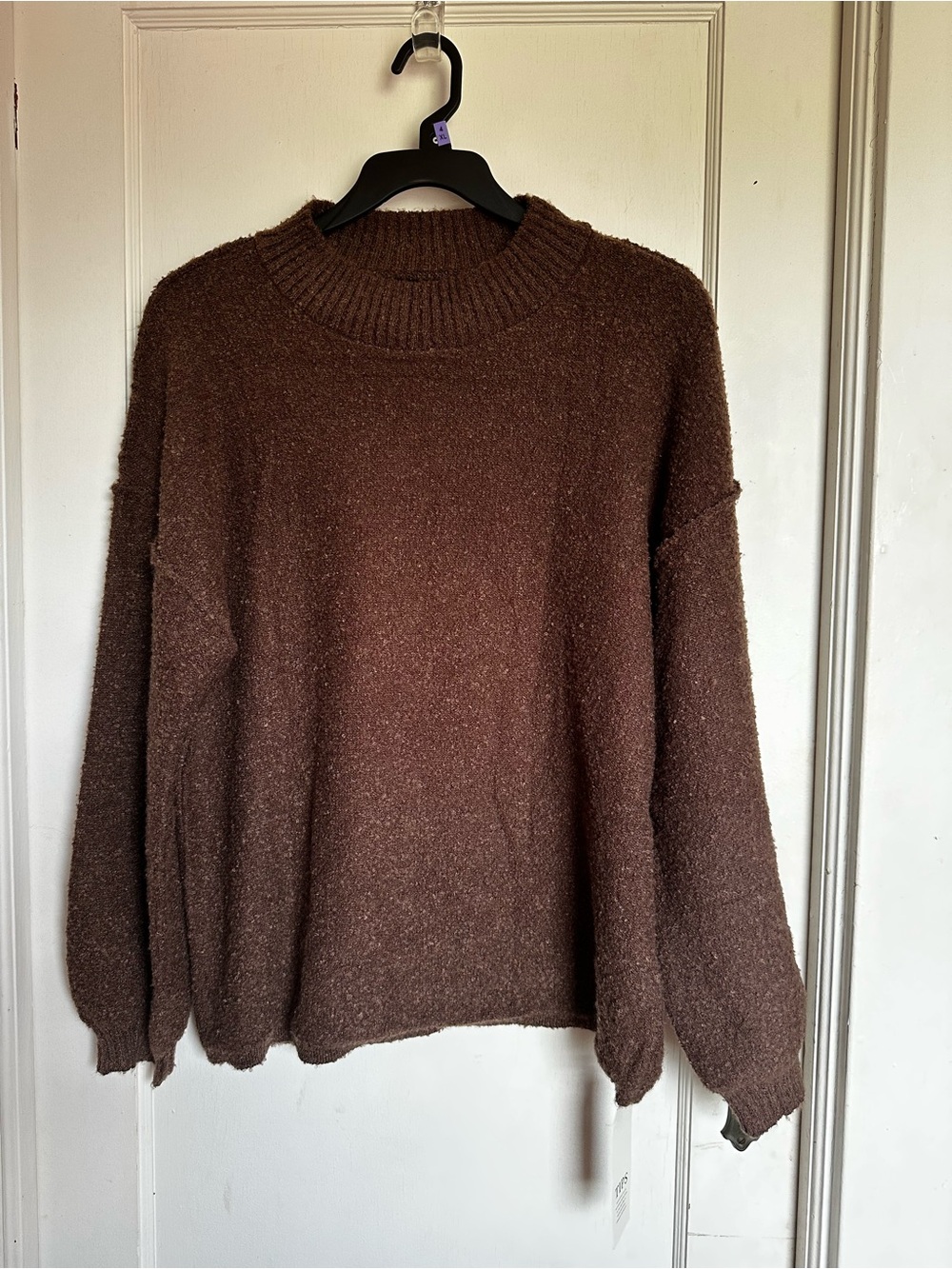 Cozy Women's Brown Crewneck Sweater
